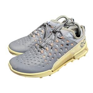 ECCO Womens Biom 2.1‎ X Country Sports Leather Shoes Blue Size 40 US 9-9.5